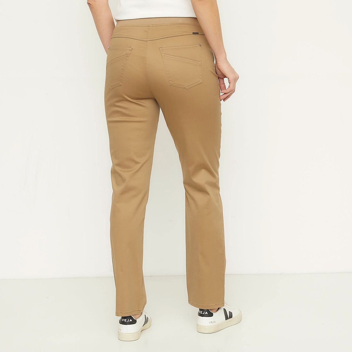 NEWPORT - Pantalón Recto Mujer Tiro medio Newport
