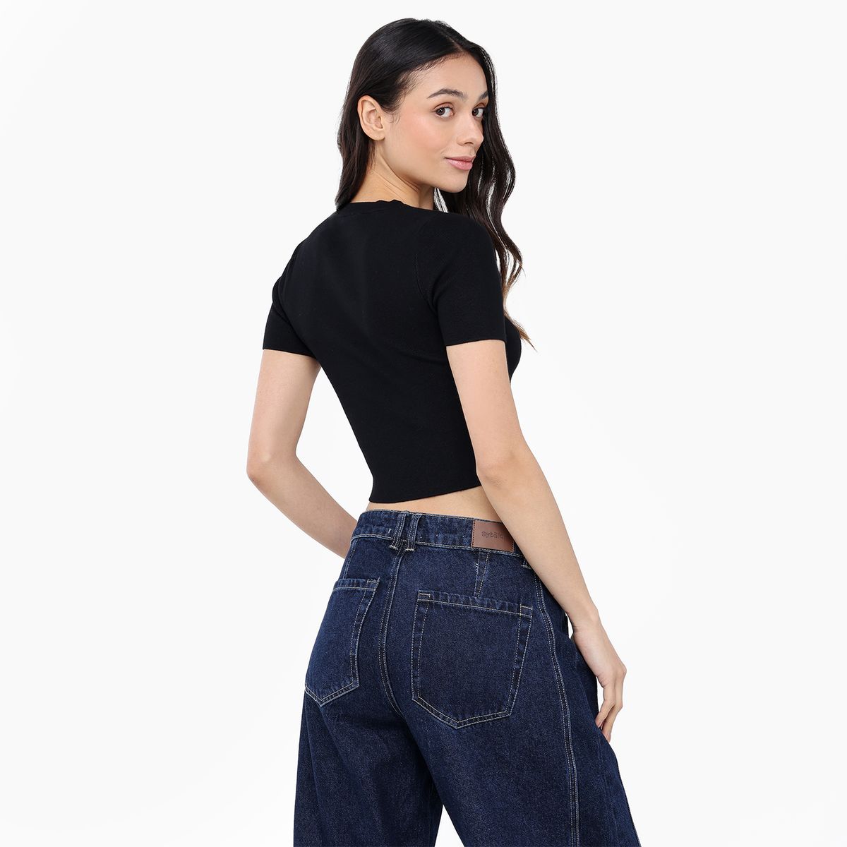 SYBILLA - Camiseta Mujer Manga corta Sybilla