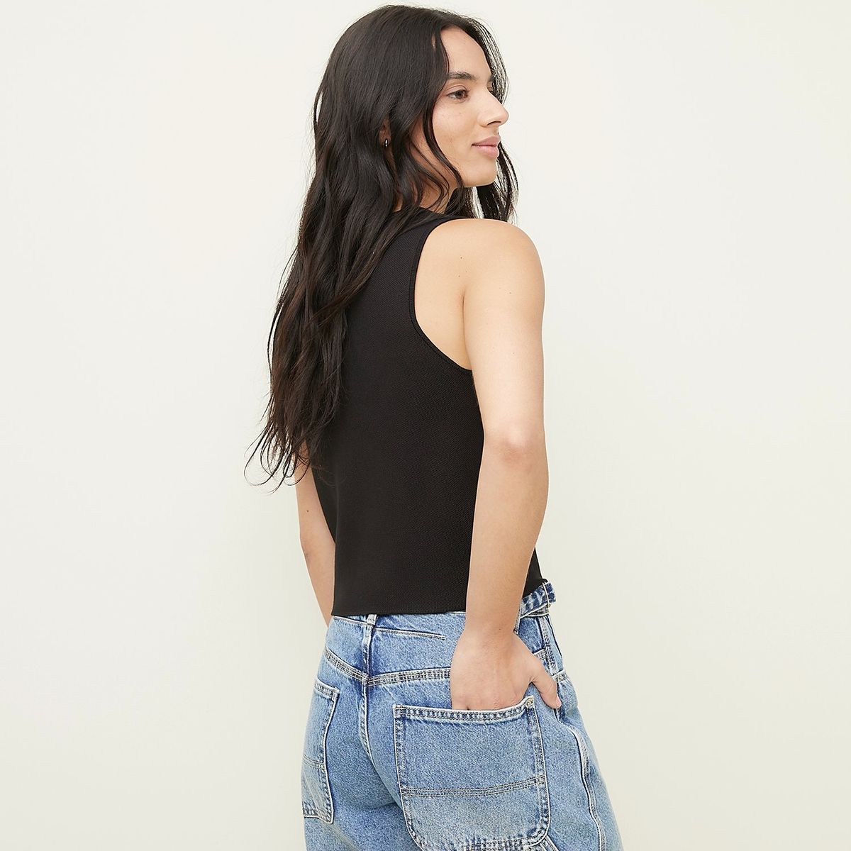 SYBILLA - Top Mujer Sin mangas Sybilla Slim fit