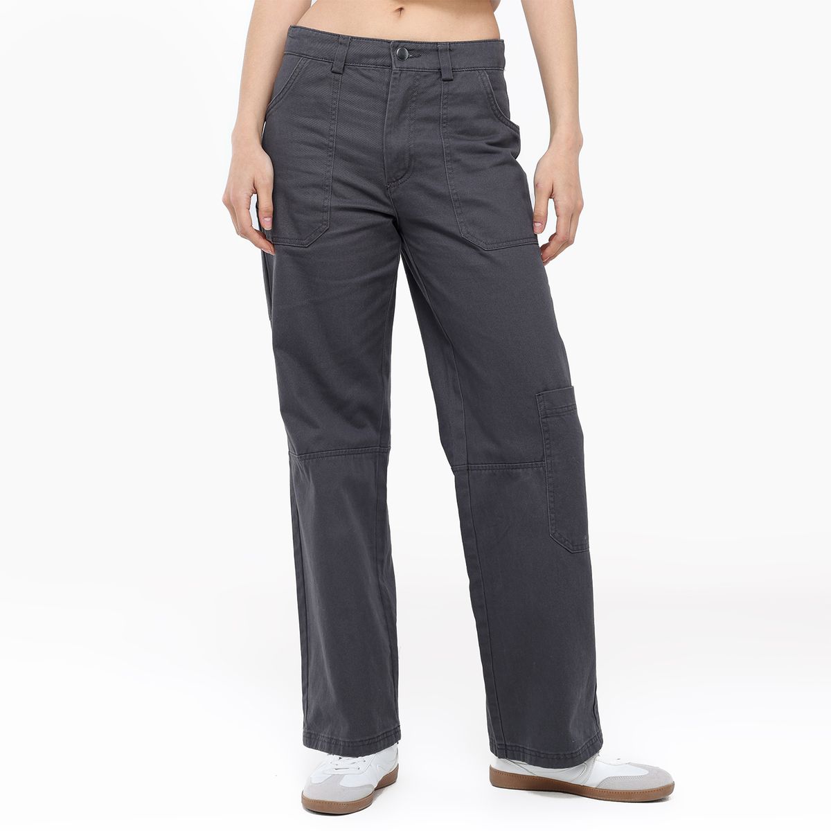 SYBILLA - Pantalón Recto Mujer Tiro alto Sybilla