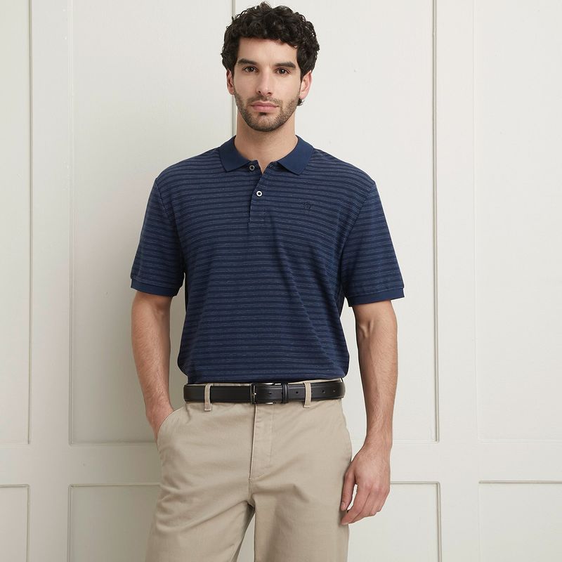 CHRISTIAN LACROIX - Camiseta polo Hombre Manga corta de Rayas Regular fit de Algodón CHRISTI LACROIX