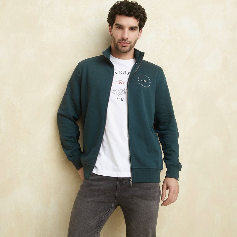 UNIVERSITY CLUB - Saco Hombre con Estampado de Algodón UNIVERSITY CLUB