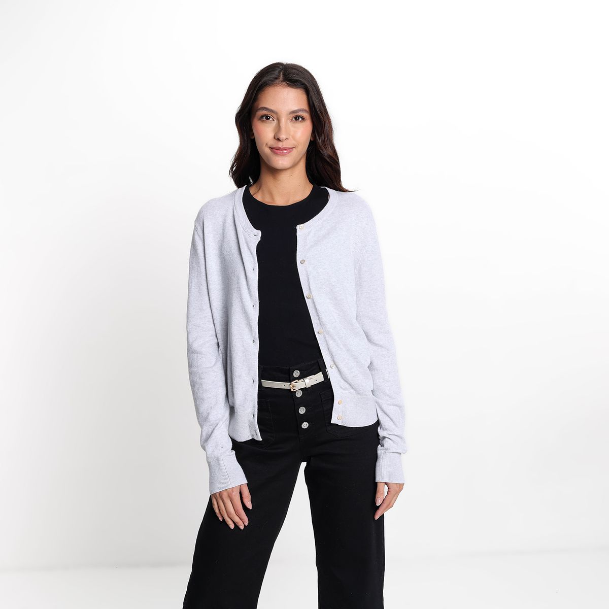 UNIVERSITY CLUB - Cardigan Mujer de Algodón University Club