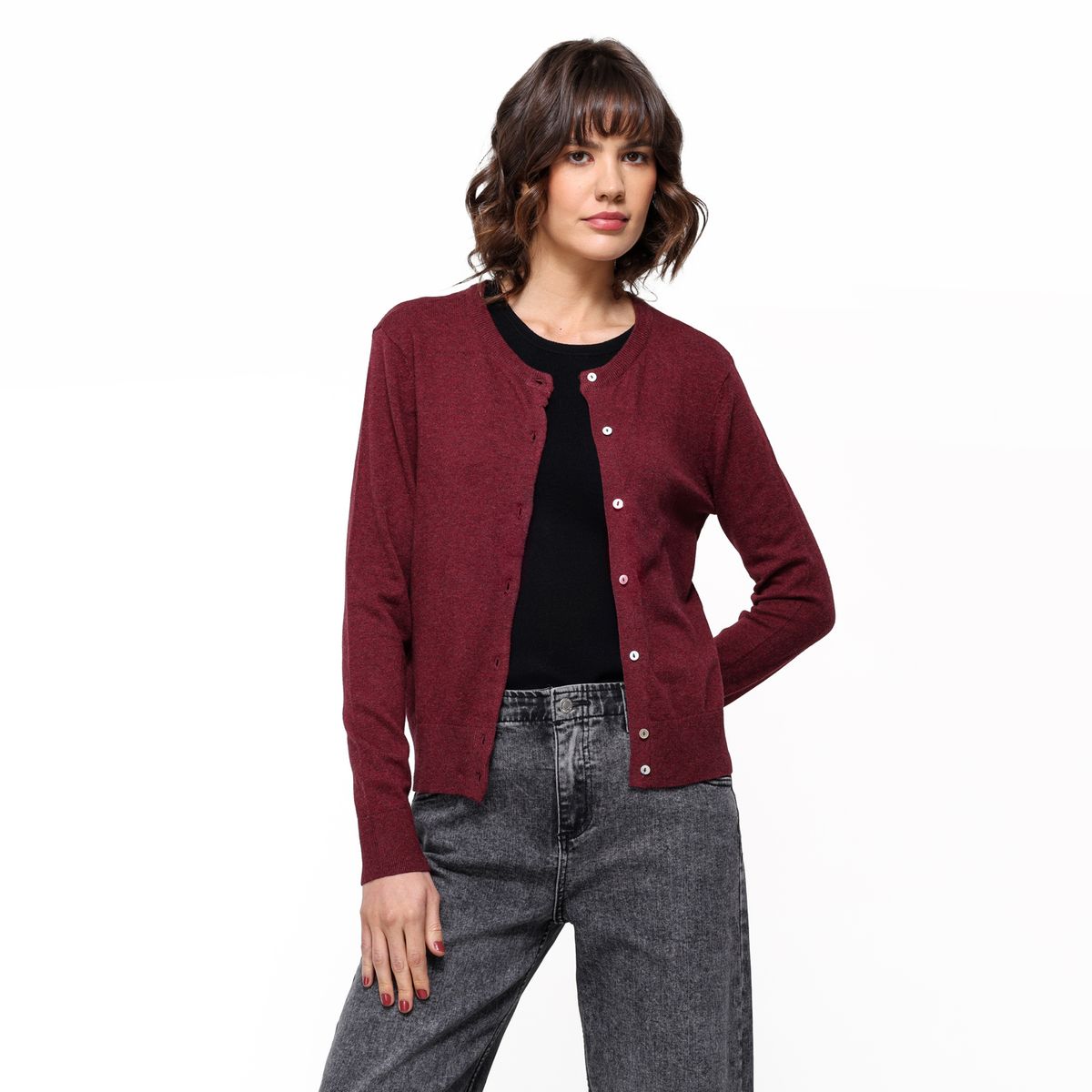 UNIVERSITY CLUB - Cardigan Mujer de Algodón University Club