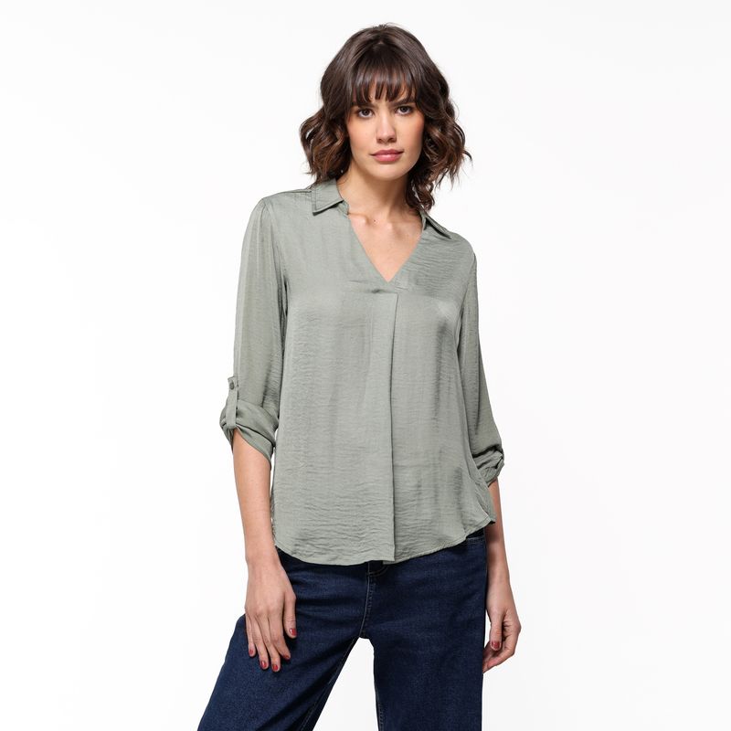 UNIVERSITY CLUB - Blusa Mujer Manga 3/4 University Club