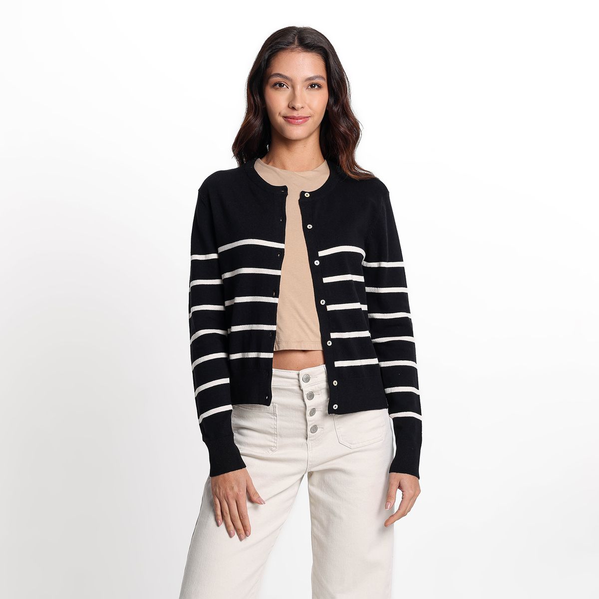 UNIVERSITY CLUB - Cardigan Mujer de Algodón University Club