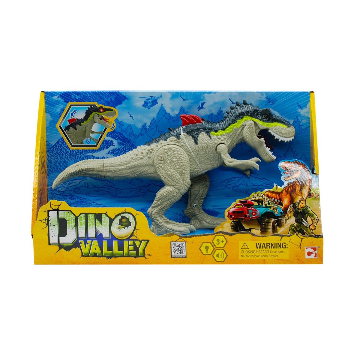 DINO VALLEY - Figuras de animales DINO VALLEY DINOSAURIOS GIGANTES CON SONIDO