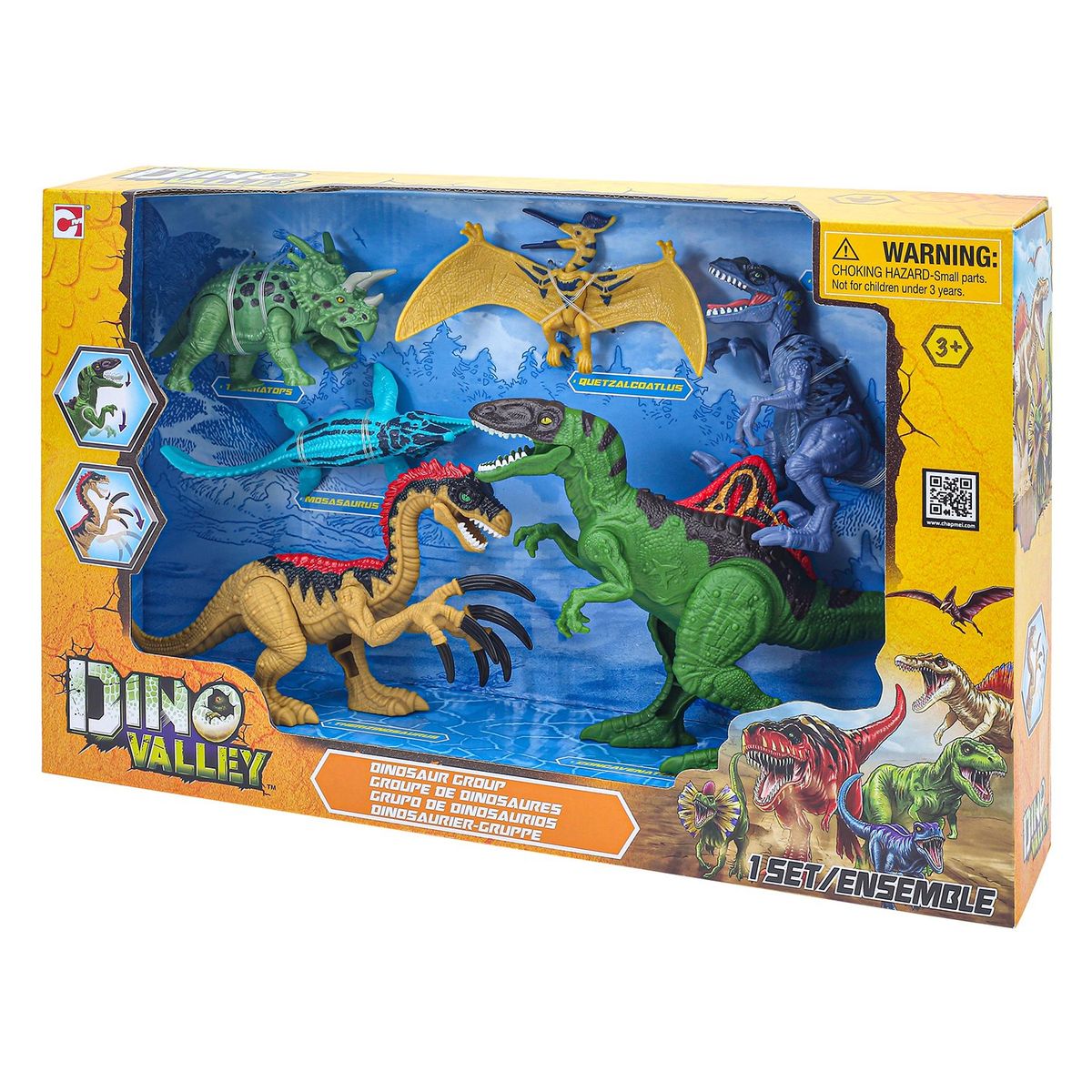 DINO VALLEY - Figuras de animales DINO VALLEY PACK X6 DINOSAURIOS