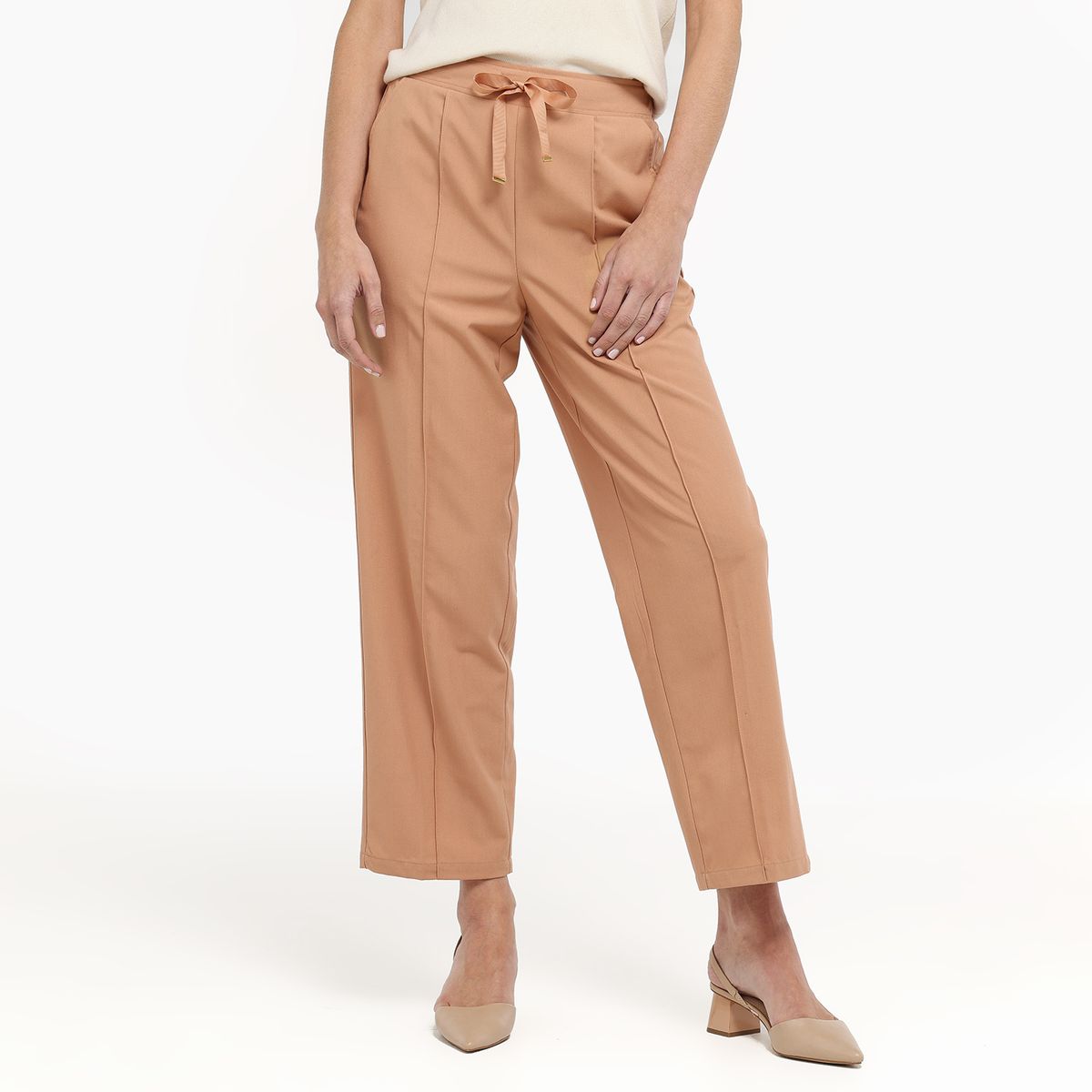 APOLOGY - Pantalón Recto Mujer Tiro alto Apology