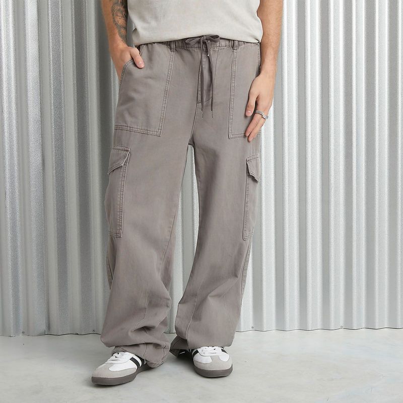 DENIMLAB - Pantalón cargo Hombre de Algodón Denimlab