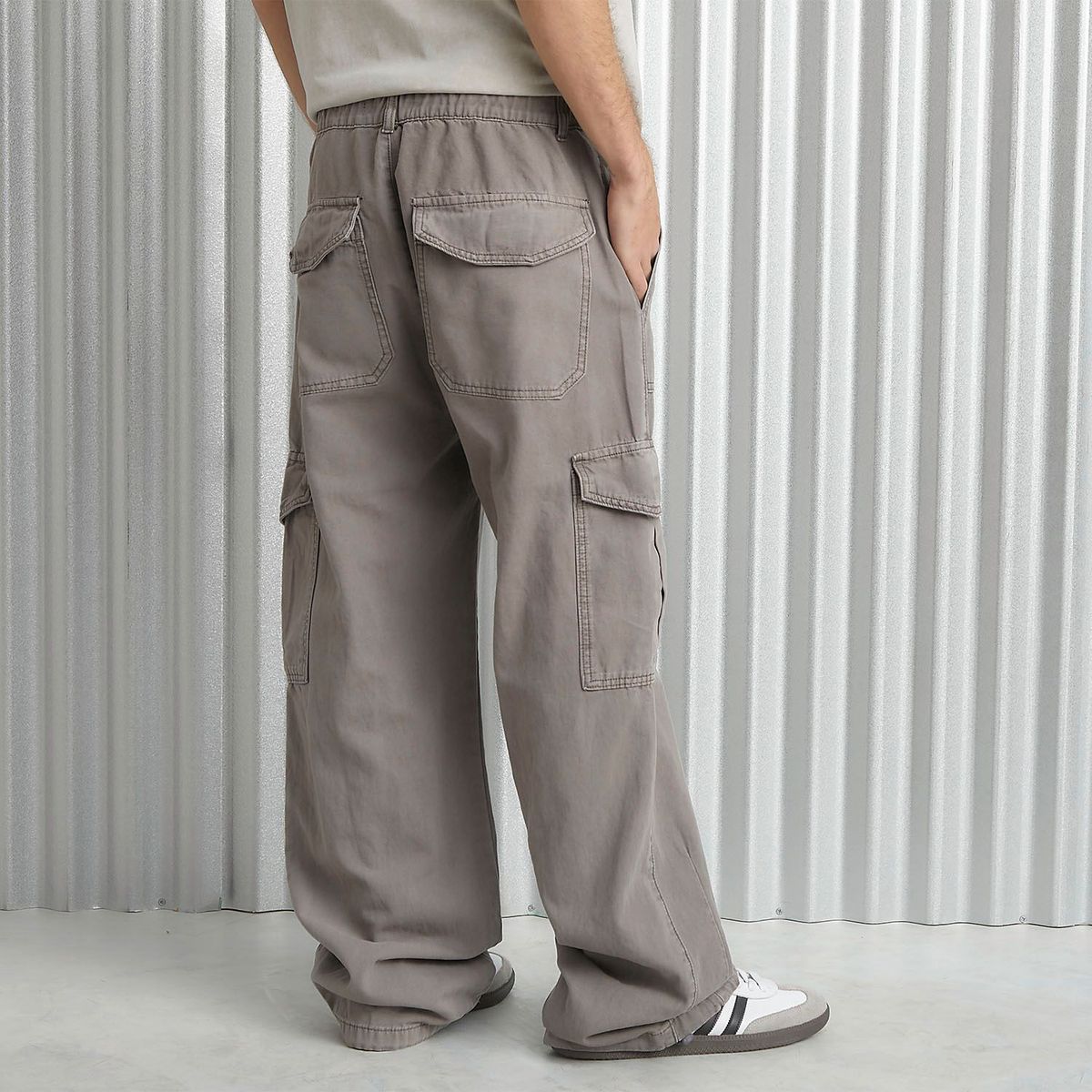 DENIMLAB - Pantalón cargo Hombre de Algodón Denimlab