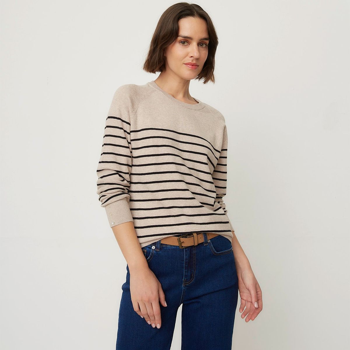 UNIVERSITY CLUB - Saco Mujer de Rayas Slim fit University Club