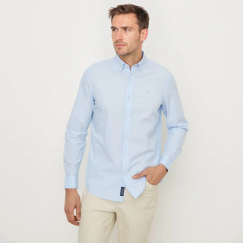 UNIVERSITY CLUB - Camisa Hombre Manga larga de Algodón UNIVERSITY CLUB 