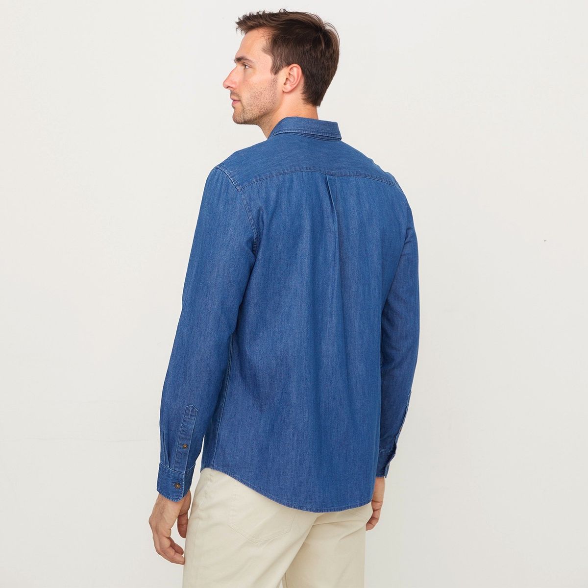 UNIVERSITY CLUB - Camisa Hombre Manga larga de Algodón UNIVERSITY CLUB 