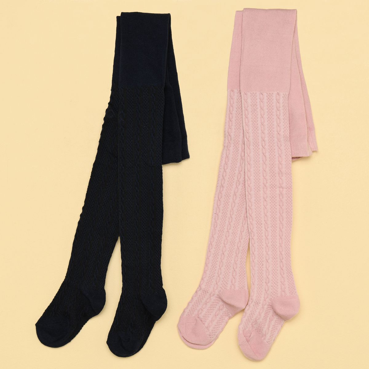 YAMP - Medias para Niña Pack de 2 unidades de Algodón Yamp