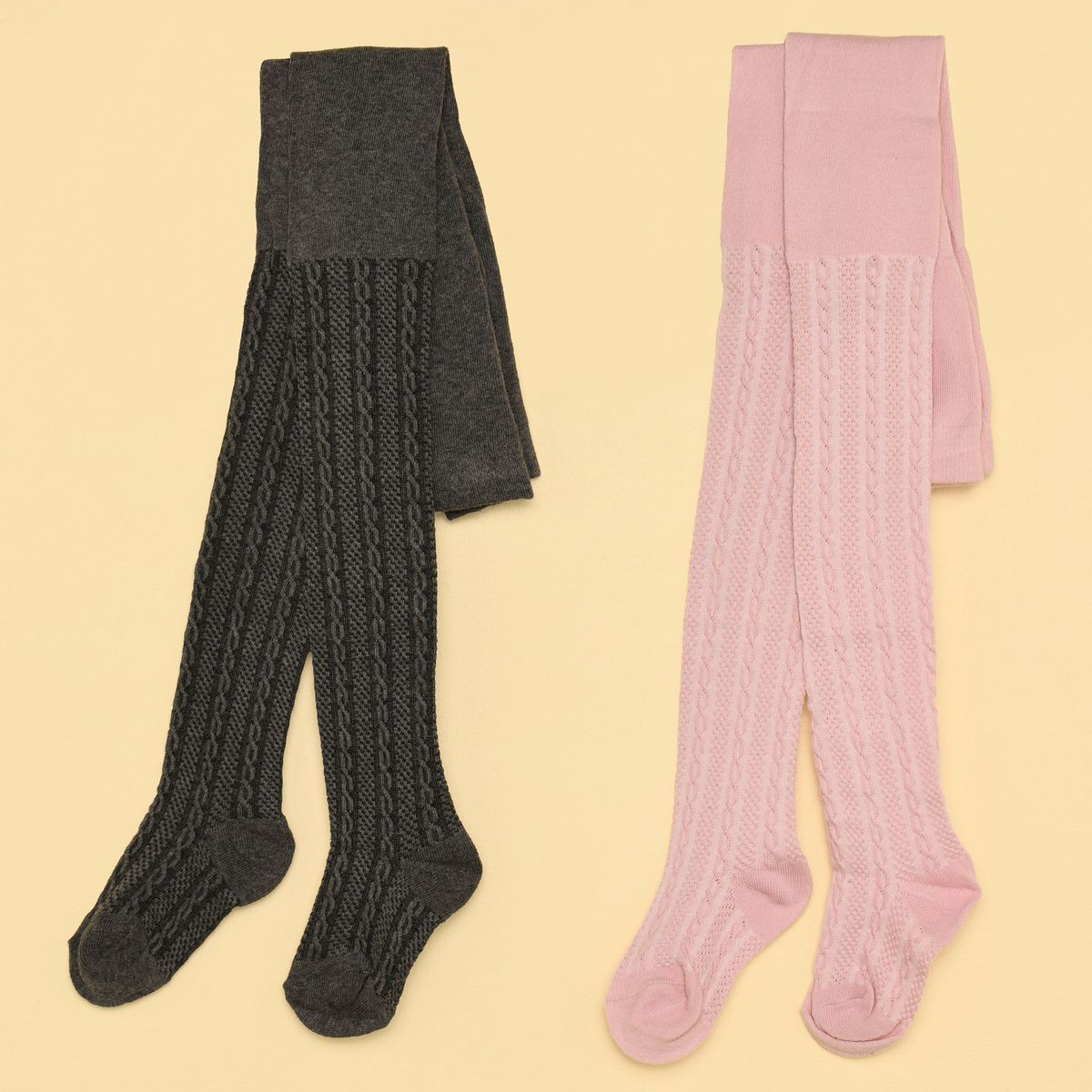 YAMP - Medias para Niña Pack de 2 unidades de Algodón Yamp