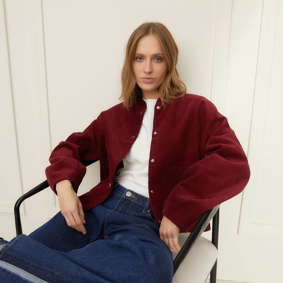 BASEMENT - Chaqueta Bomber Mujer Basement