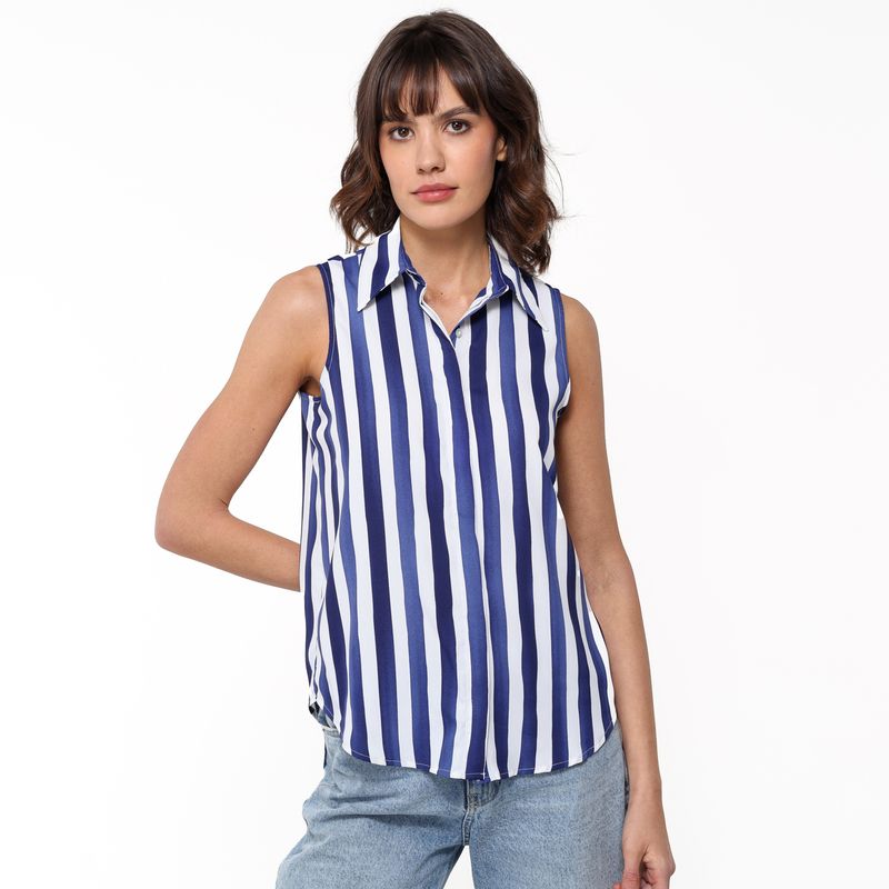 BASEMENT - Blusa Mujer Sin mangas Basement