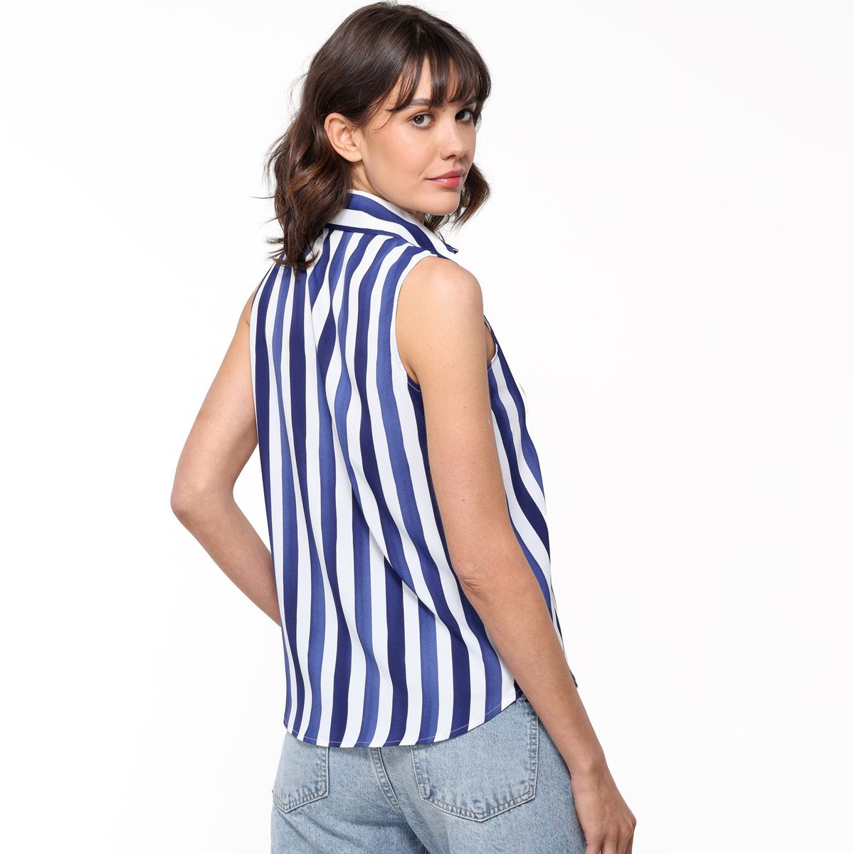 BASEMENT - Blusa Mujer Sin mangas Basement