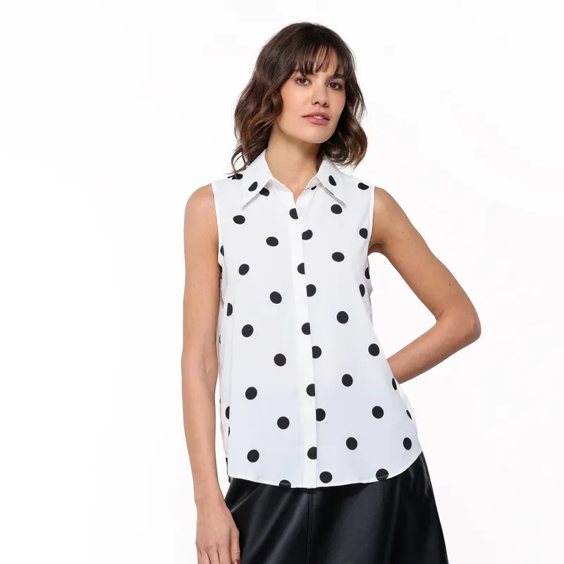 BASEMENT - Blusa Mujer Sin mangas Basement