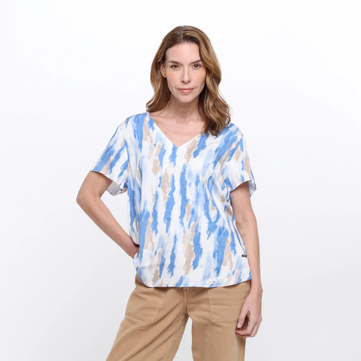 SOUTHLAND - Blusa Mujer Manga corta Southland
