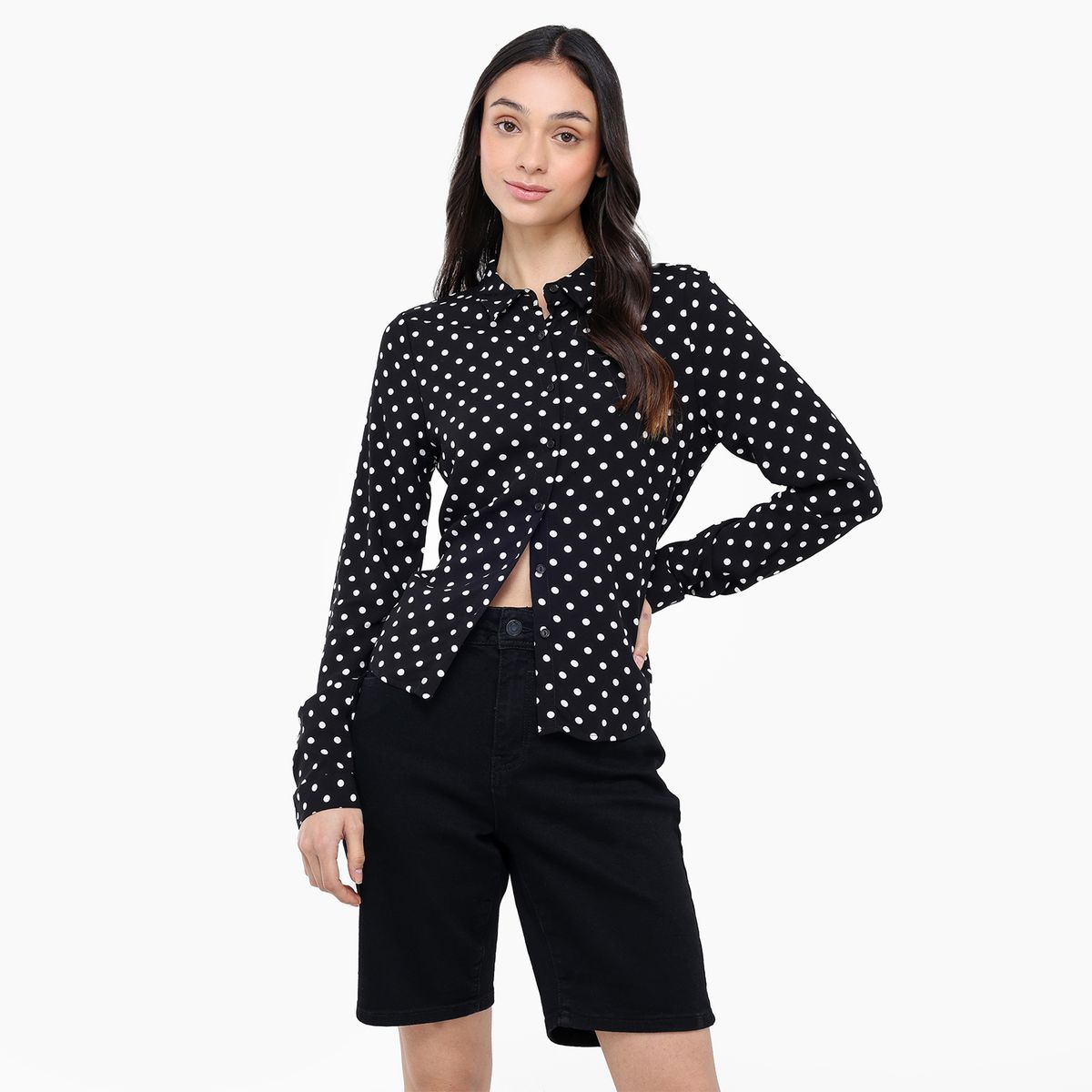 SYBILLA - Camisa Mujer Manga larga Sybilla