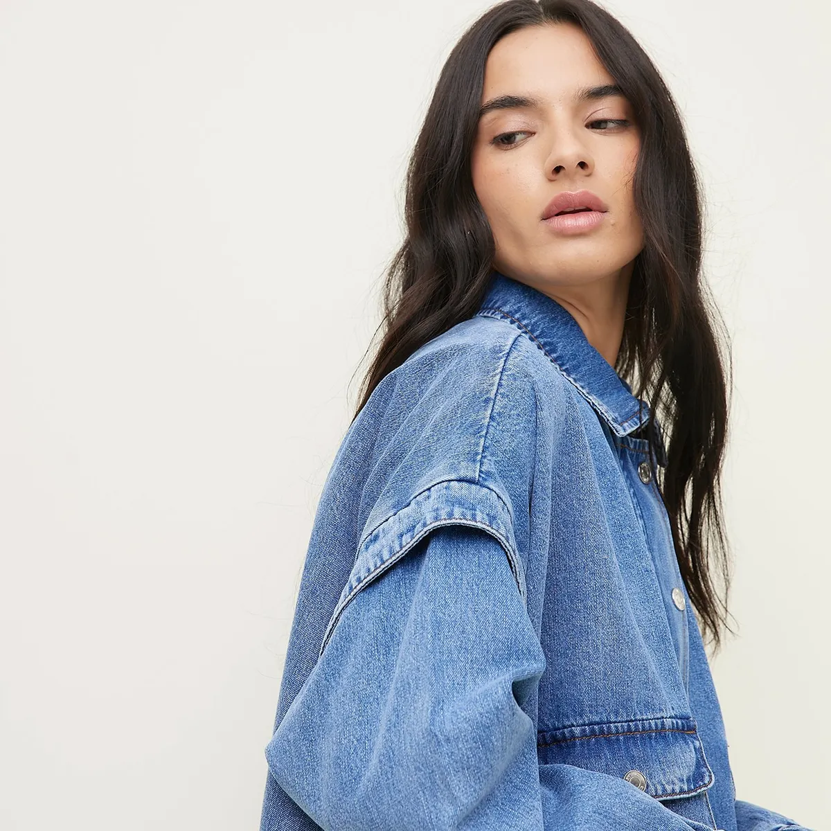 SYBILLA - Chaqueta de jean Mujer Sybilla