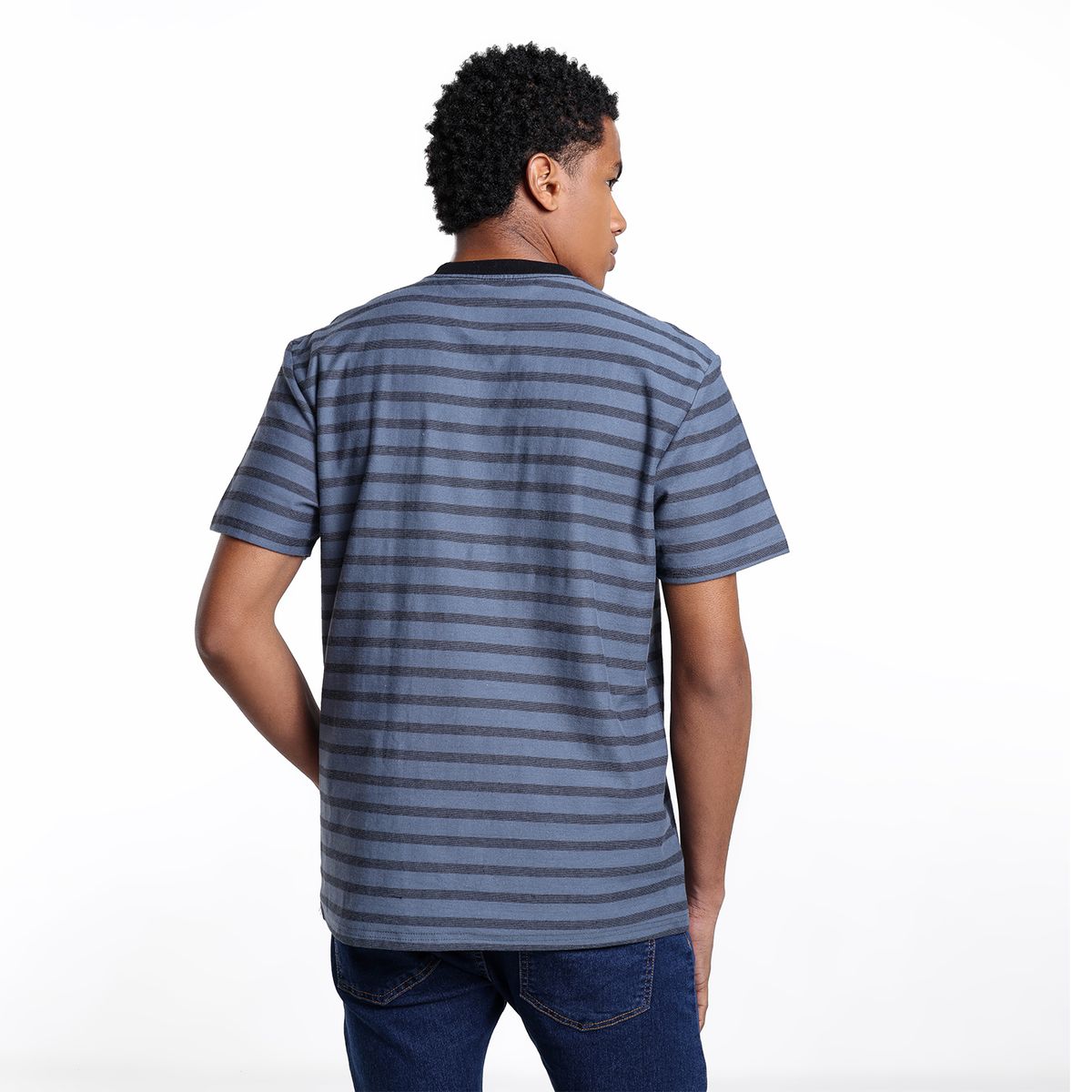 DOO AUSTRALIA - Camiseta polo Hombre Manga corta de Rayas de Algodón Doo Australia