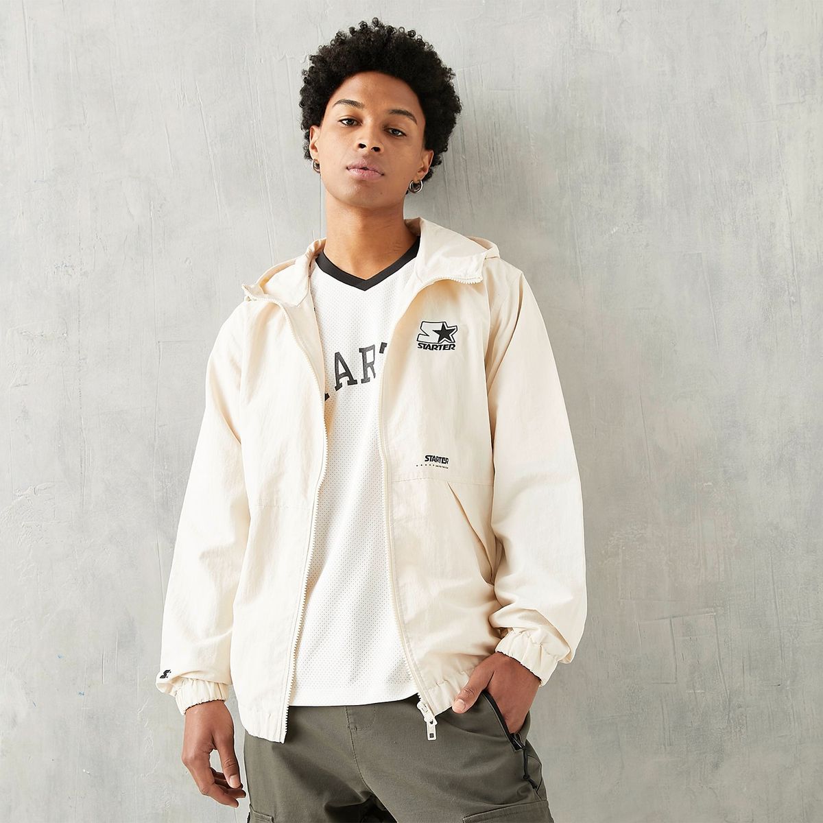 STARTER - Cortaviento Hombre con Logo Starter