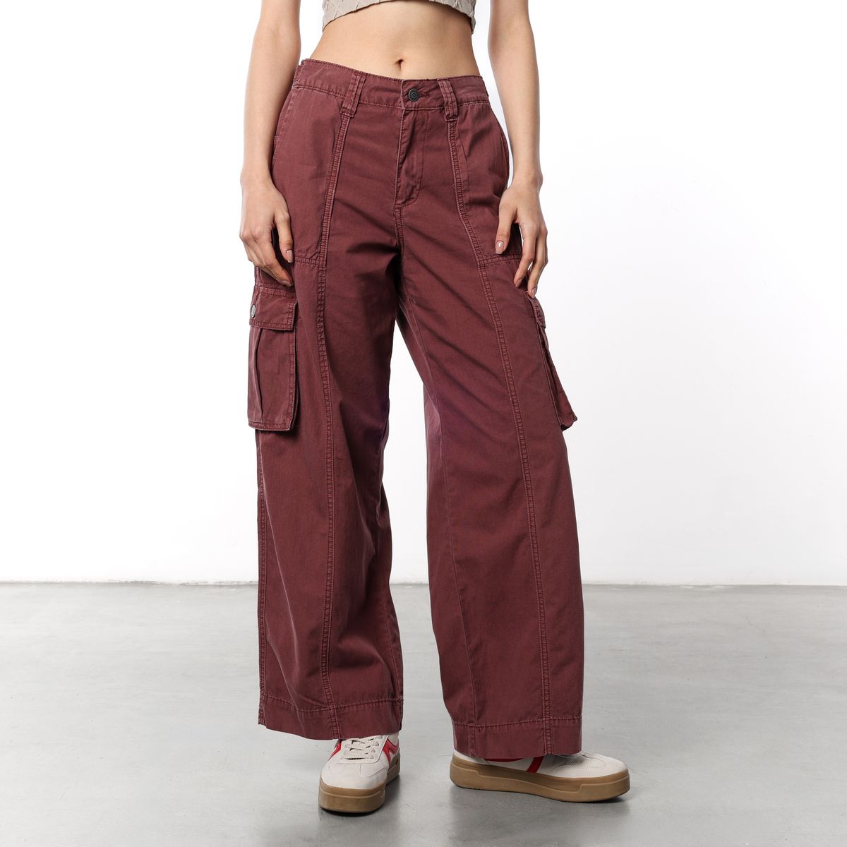DENIMLAB - Pantalón Recto Mujer Tiro alto Denimlab