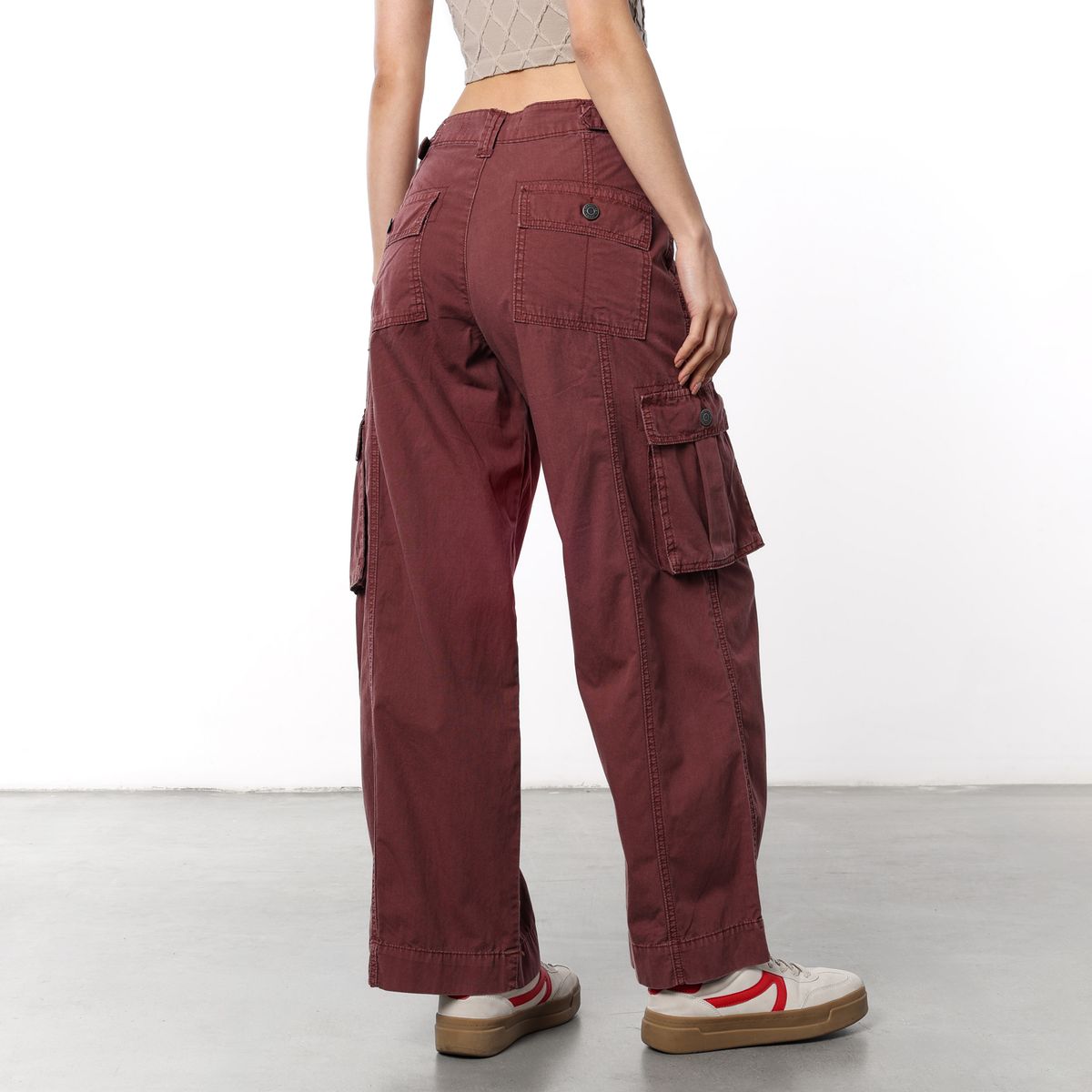 DENIMLAB - Pantalón Recto Mujer Tiro alto Denimlab