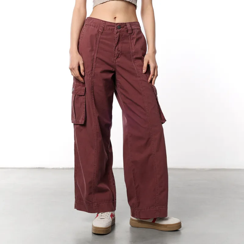 DENIMLAB - Pantalón Recto Mujer Tiro alto Denimlab