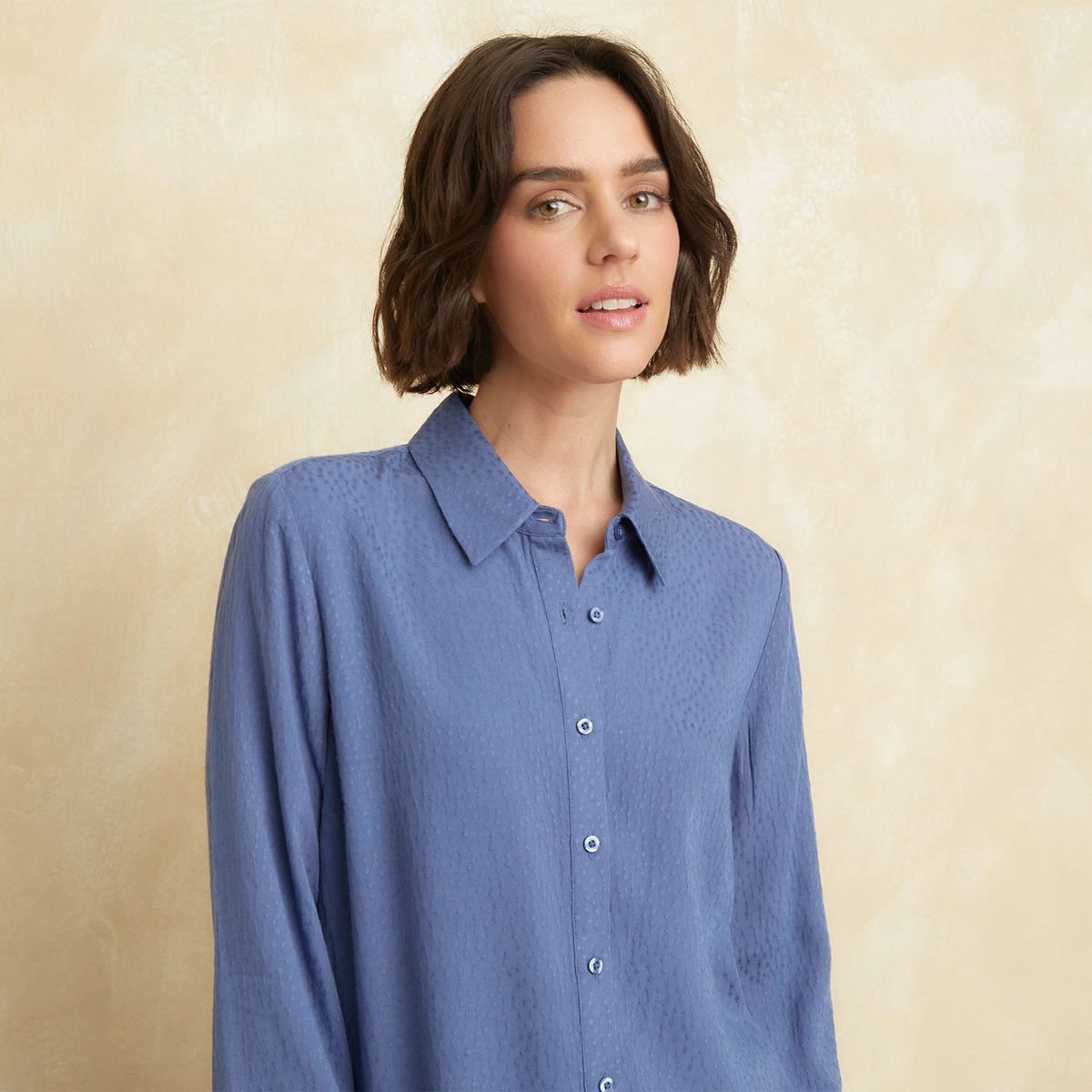 UNIVERSITY CLUB - Camisa Mujer Manga larga University Club