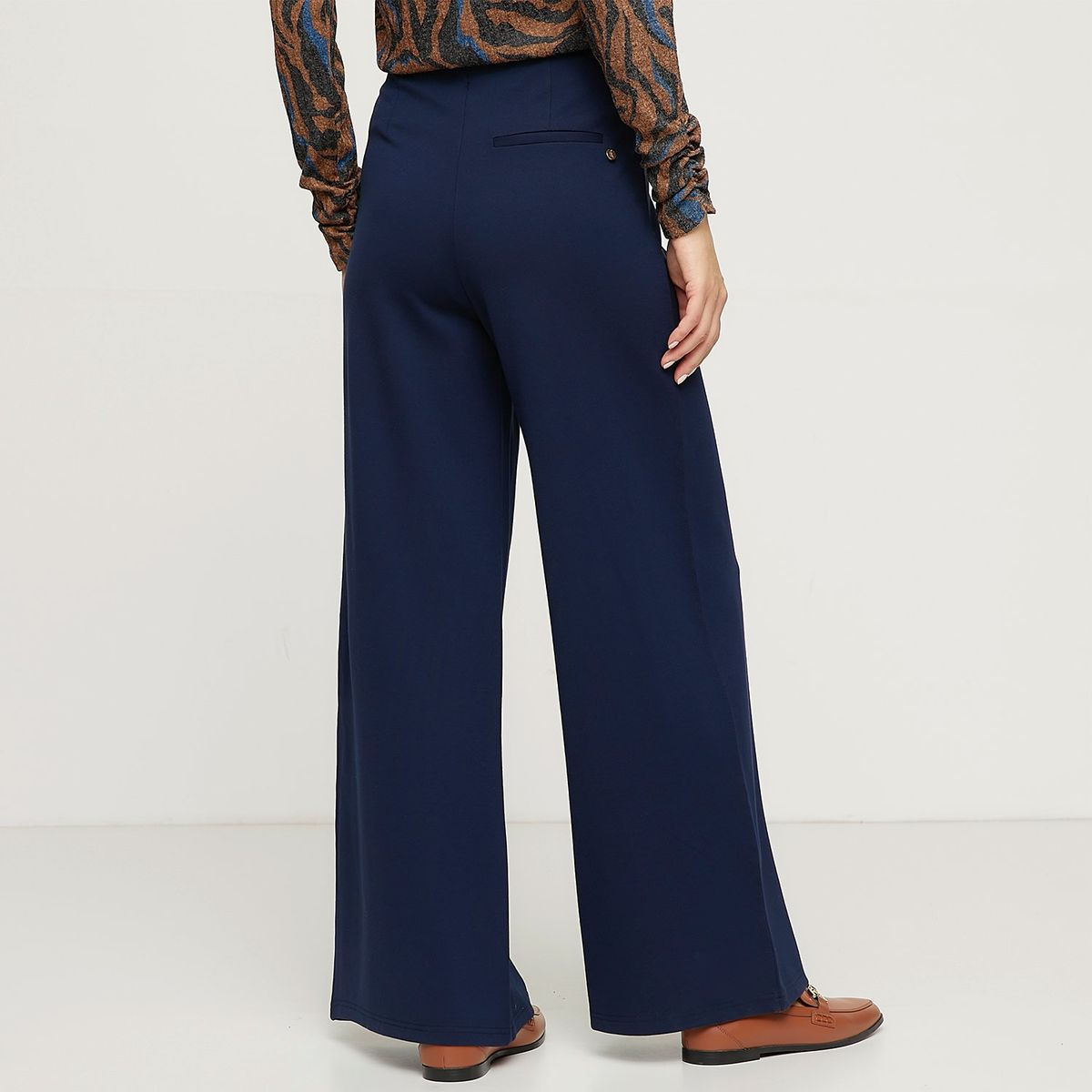 APOLOGY - Pantalón Wide leg Mujer Tiro alto Apology