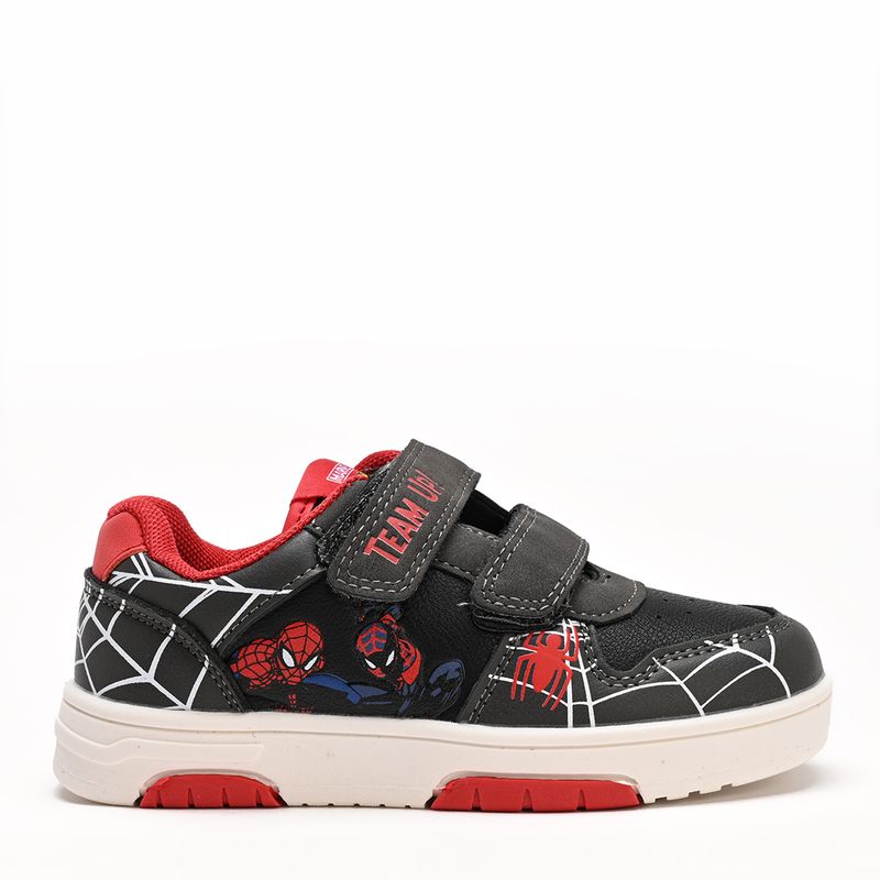 MARVEL - Tenis L Moodc I Spider Man Marvel Niño Negros