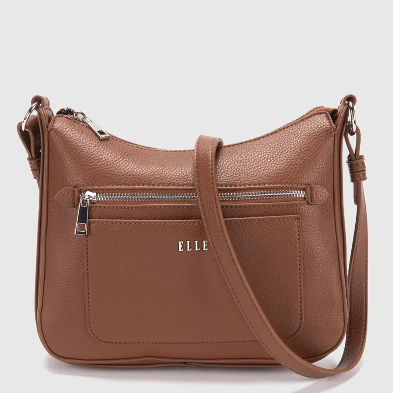 ELLE - Cartera ELLE para Mujer BOLSO CRUZADO TTC1CBE101 CAMEL ST