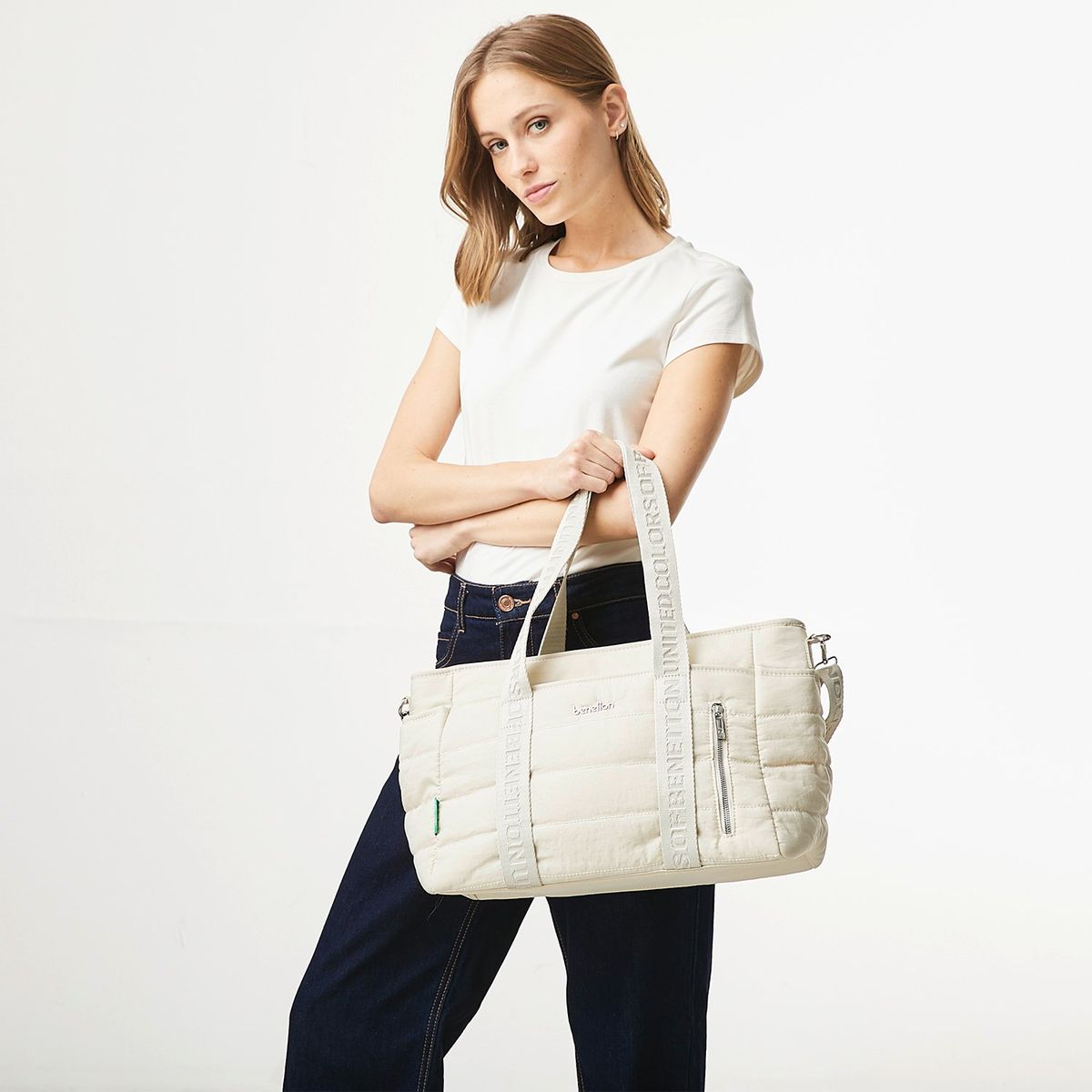 BENETTON - Cartera BENETTON para Mujer BOLSO TOTE TTC3BOBE30 BLACK ST