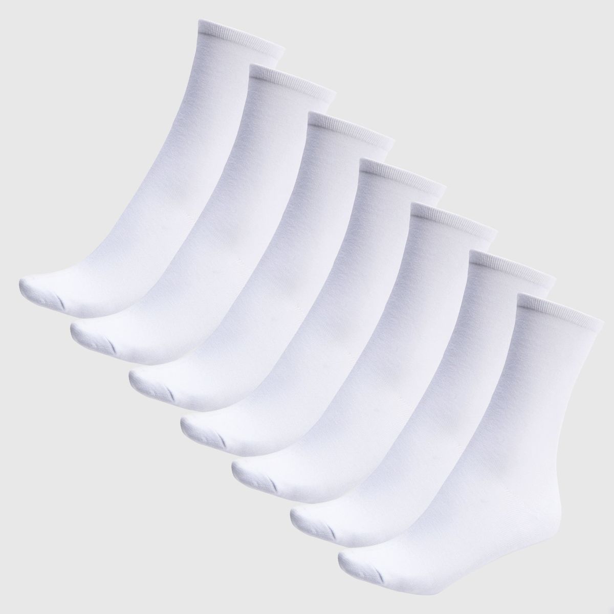 BLU - Medias para Mujer Largas Pack de 7 blu