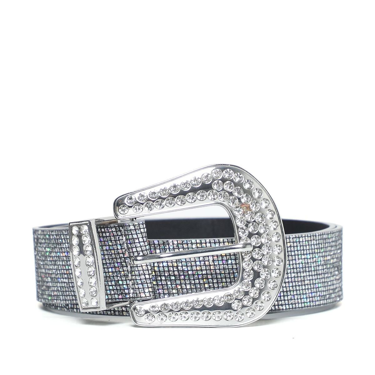 SYBILLA - Cinturón Sintet C1CIS102AV SILVER S/M