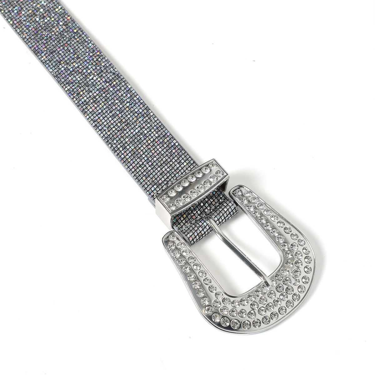 SYBILLA - Cinturón Sintet C1CIS102AV SILVER S/M