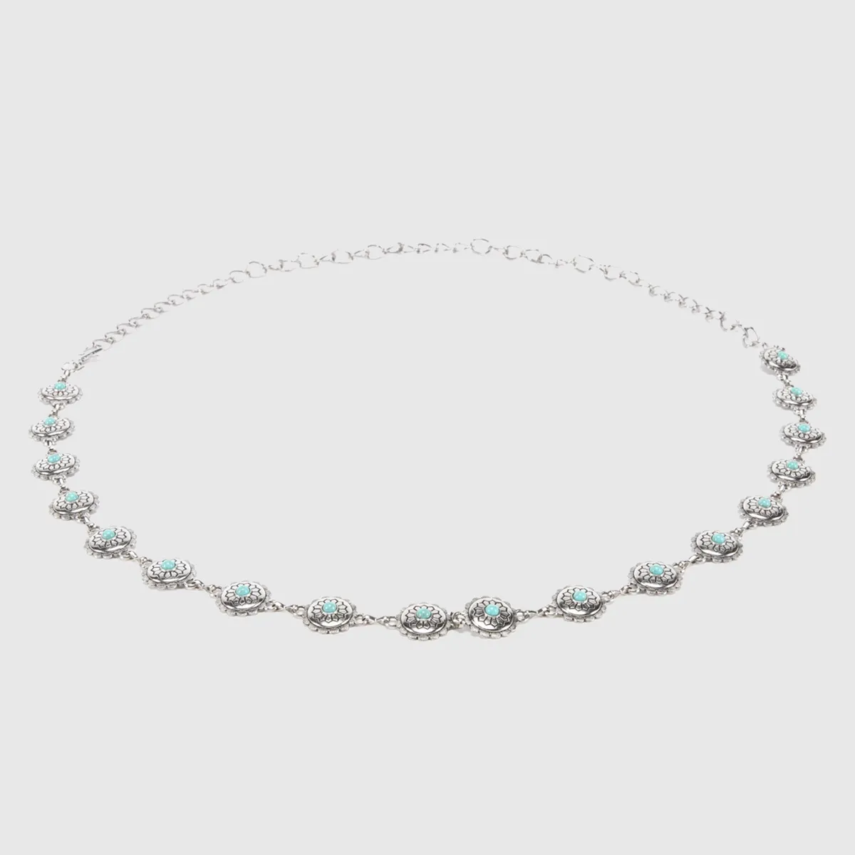 SYBILLA - Cinturón Sintet C1CIS106AV SILVER ST