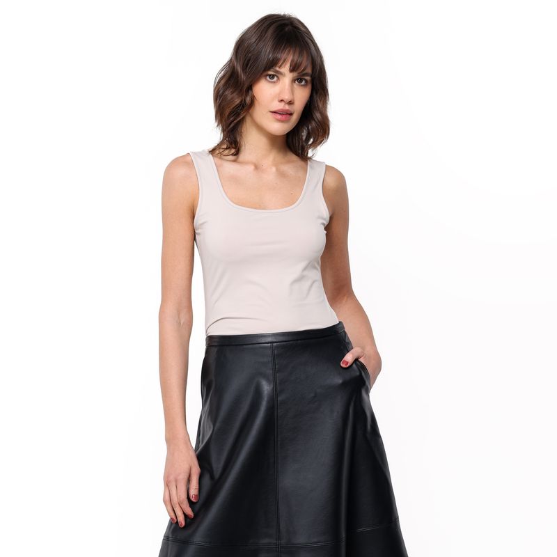 BASEMENT - Blusa Mujer Sin mangas Basement