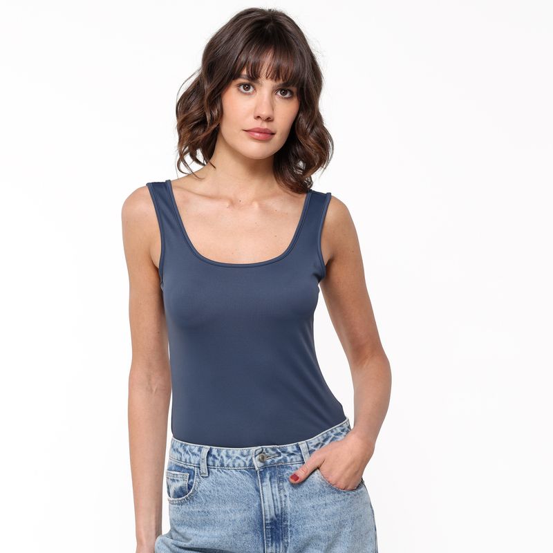 BASEMENT - Blusa Mujer Sin mangas Basement