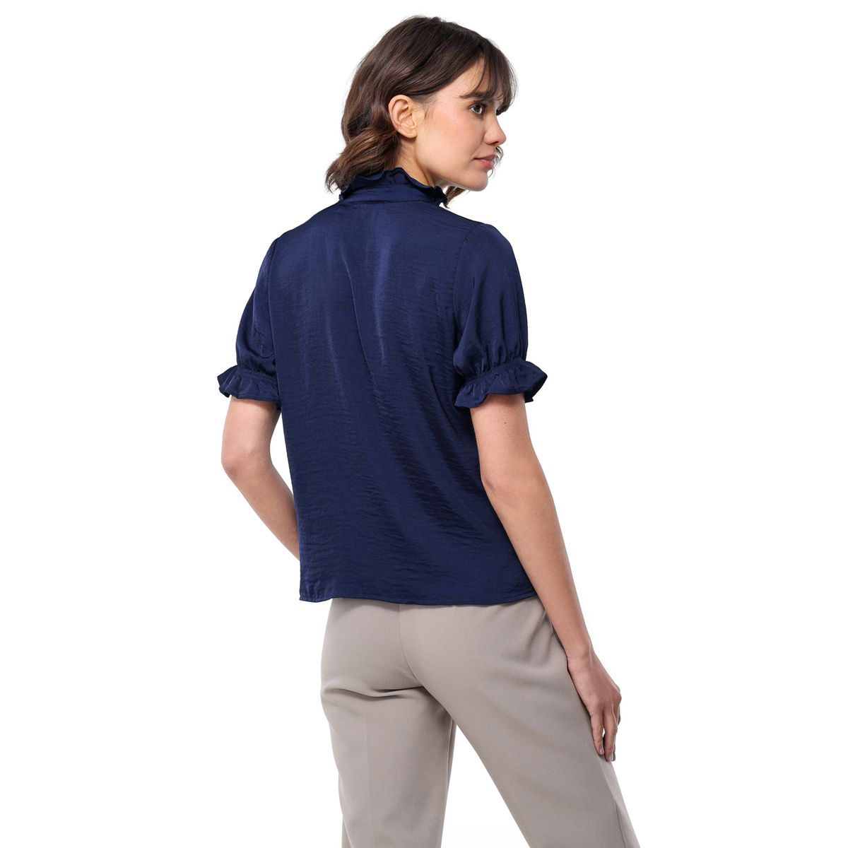 BASEMENT - Blusa Mujer Manga corta Basement