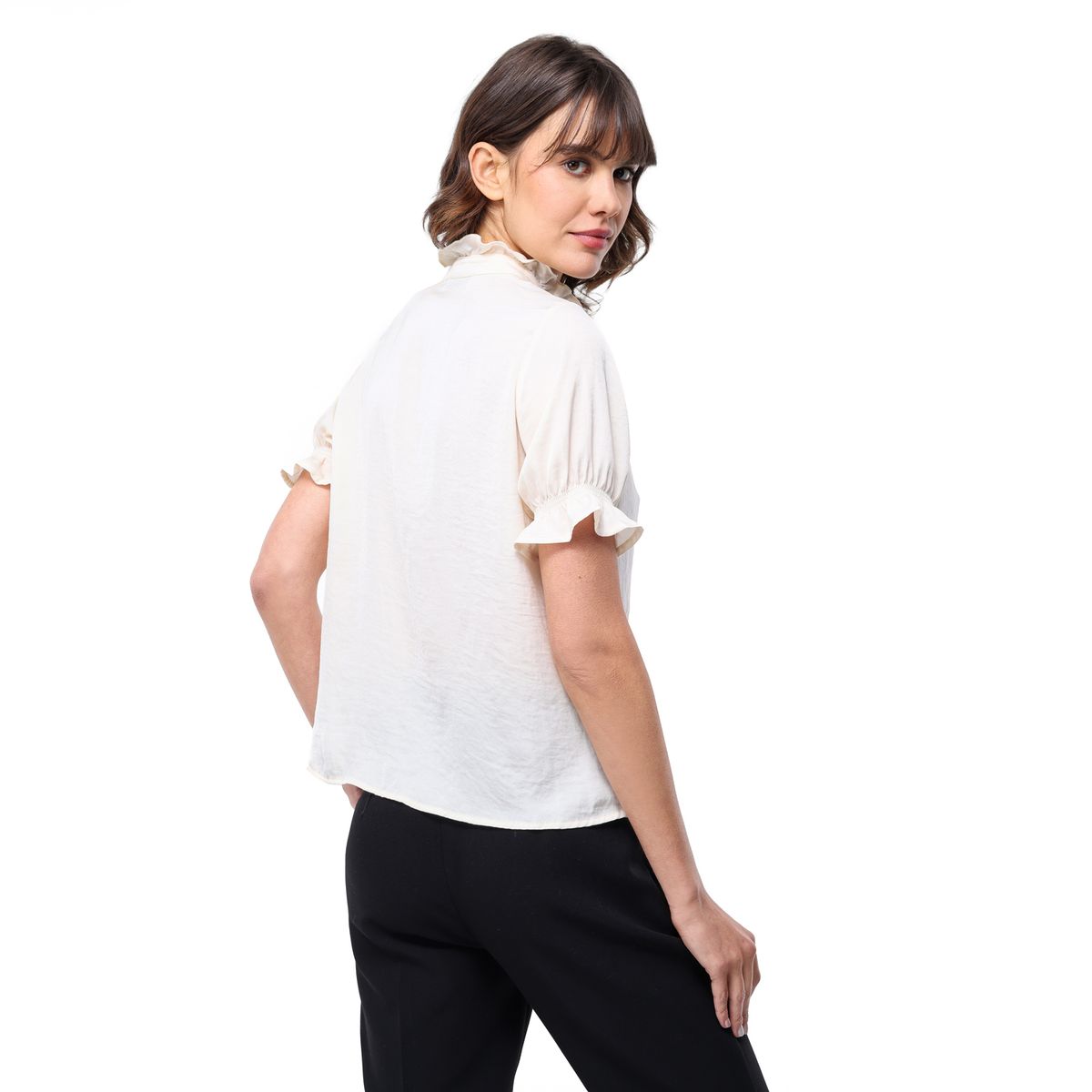 BASEMENT - Blusa Mujer Manga corta Basement