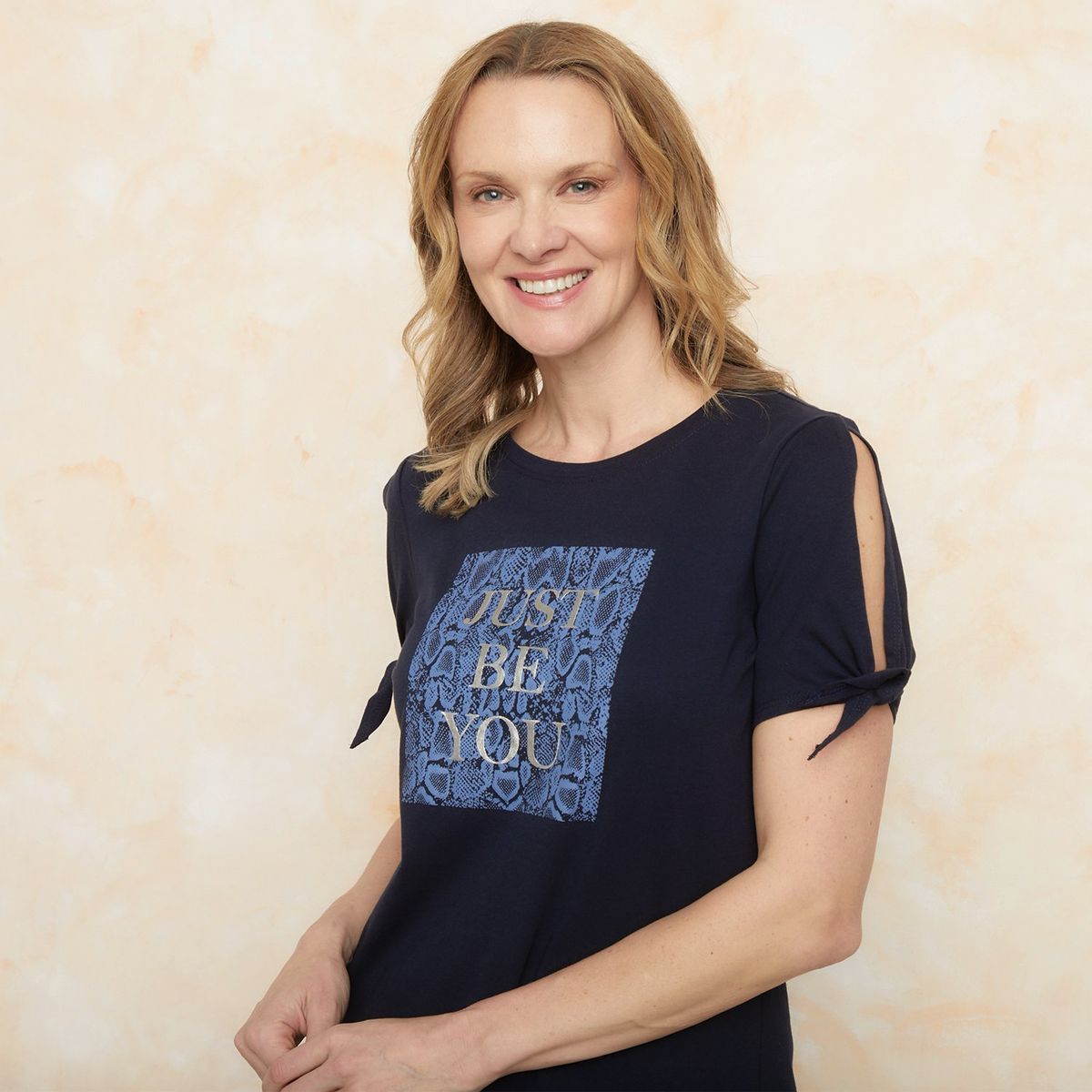 SOUTHLAND - Camiseta Mujer con Estampado Manga corta de Algodón Southland