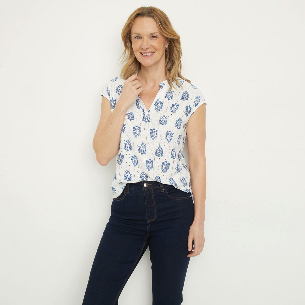 NEWPORT - Camiseta Mujer con Estampado Manga corta Newport