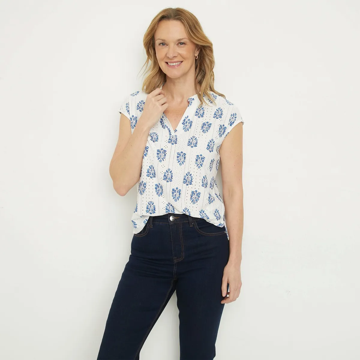 NEWPORT - Camiseta Mujer con Estampado Manga corta Newport