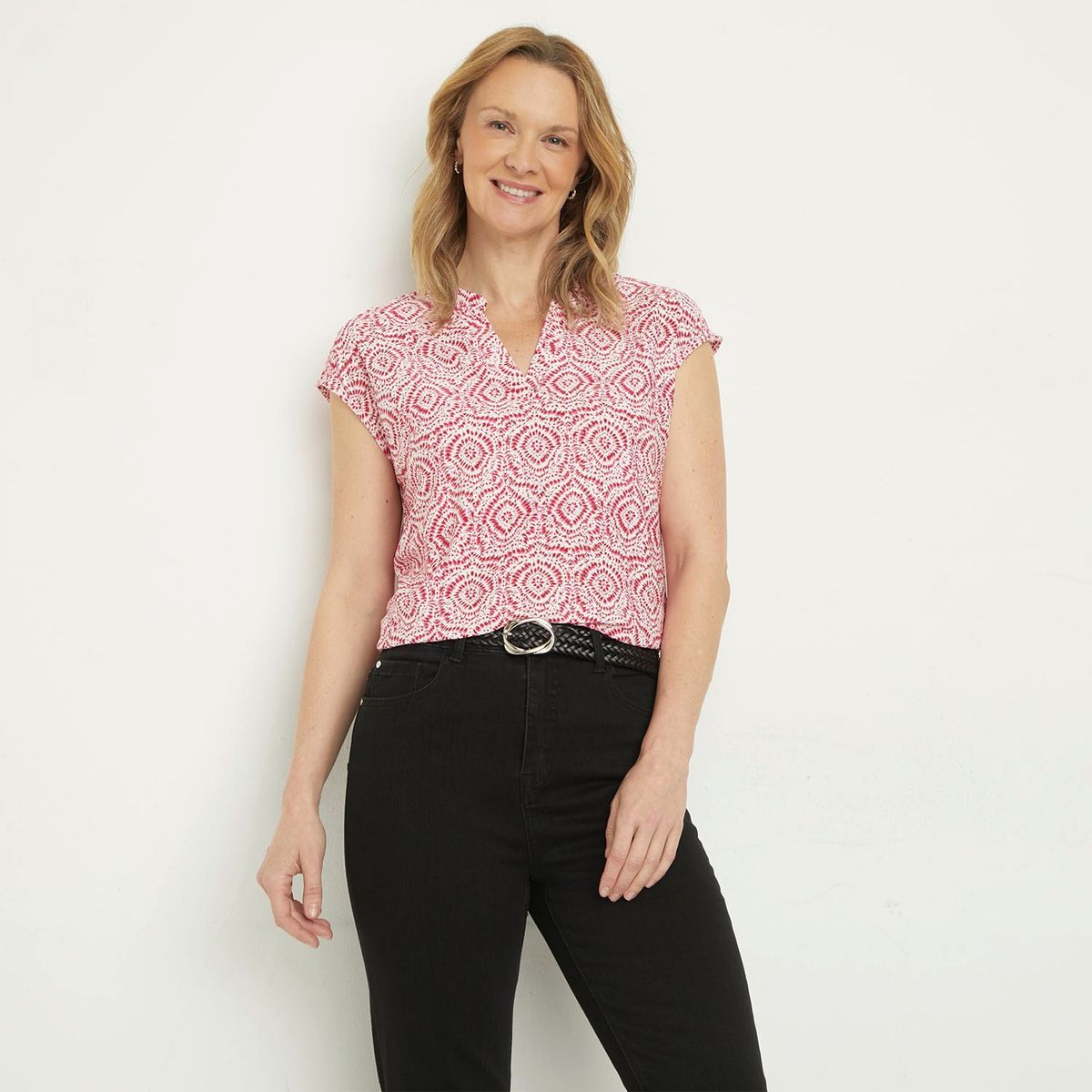 NEWPORT - Camiseta Mujer con Estampado Manga corta Newport