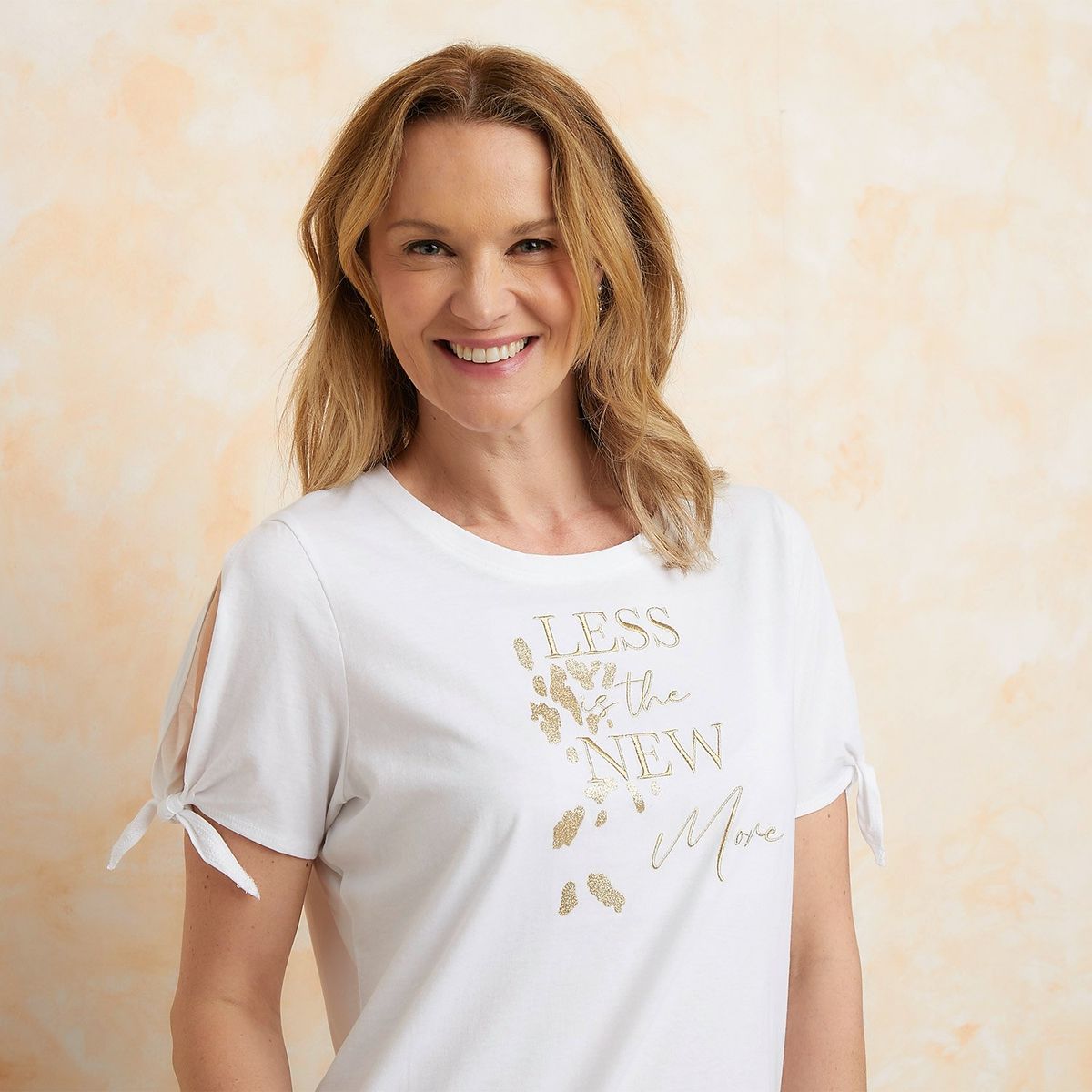 SOUTHLAND - Camiseta Mujer con Estampado Manga corta de Algodón Southland